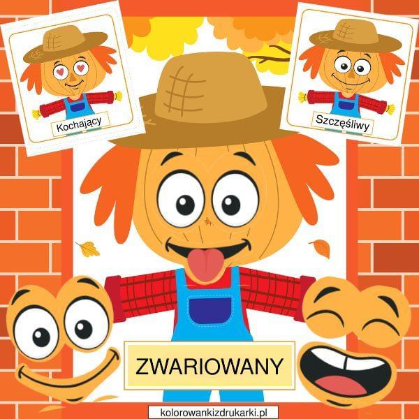 Pokaż swoje emocje  zabawa edukacyjna #1